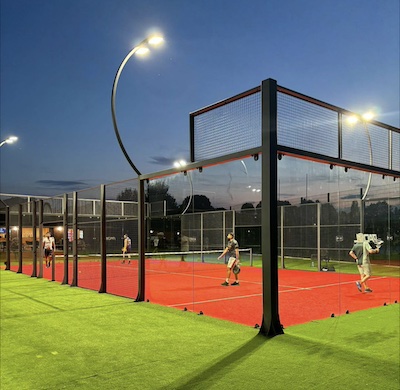 Commercial padel court construction and planning